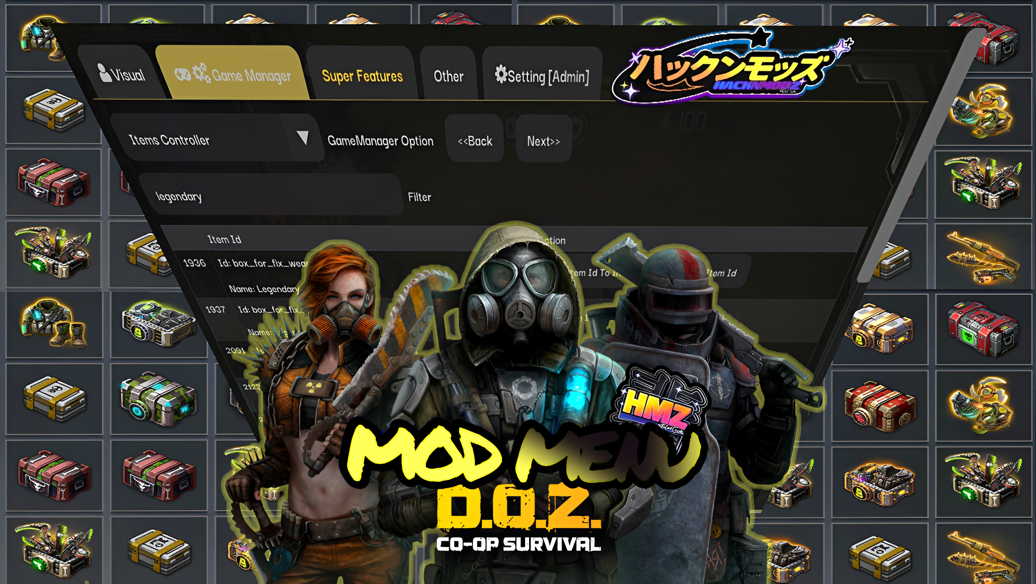 MOD MENU DAWN OF ZOMBIES 2.275 HMZ