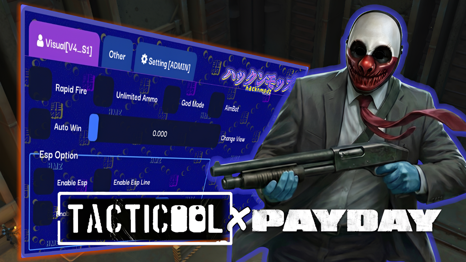 TACTICOOL MOD MENU HMZ 2.13.10