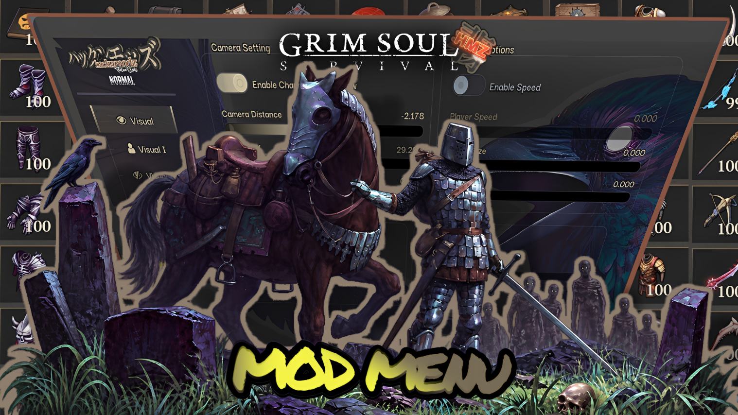 MOD MENU GRIM SOUL: SURVIVAL 8.5.1 HMZ